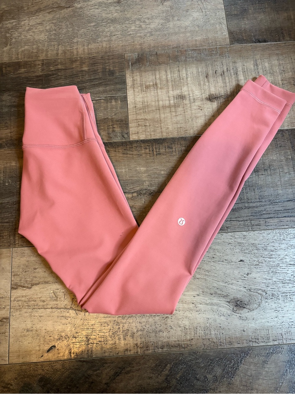 lululemon athletica Coral Pink High-Rise Leggings